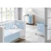 Colcha y Protector Dream Azul 60x120 Petit Praia